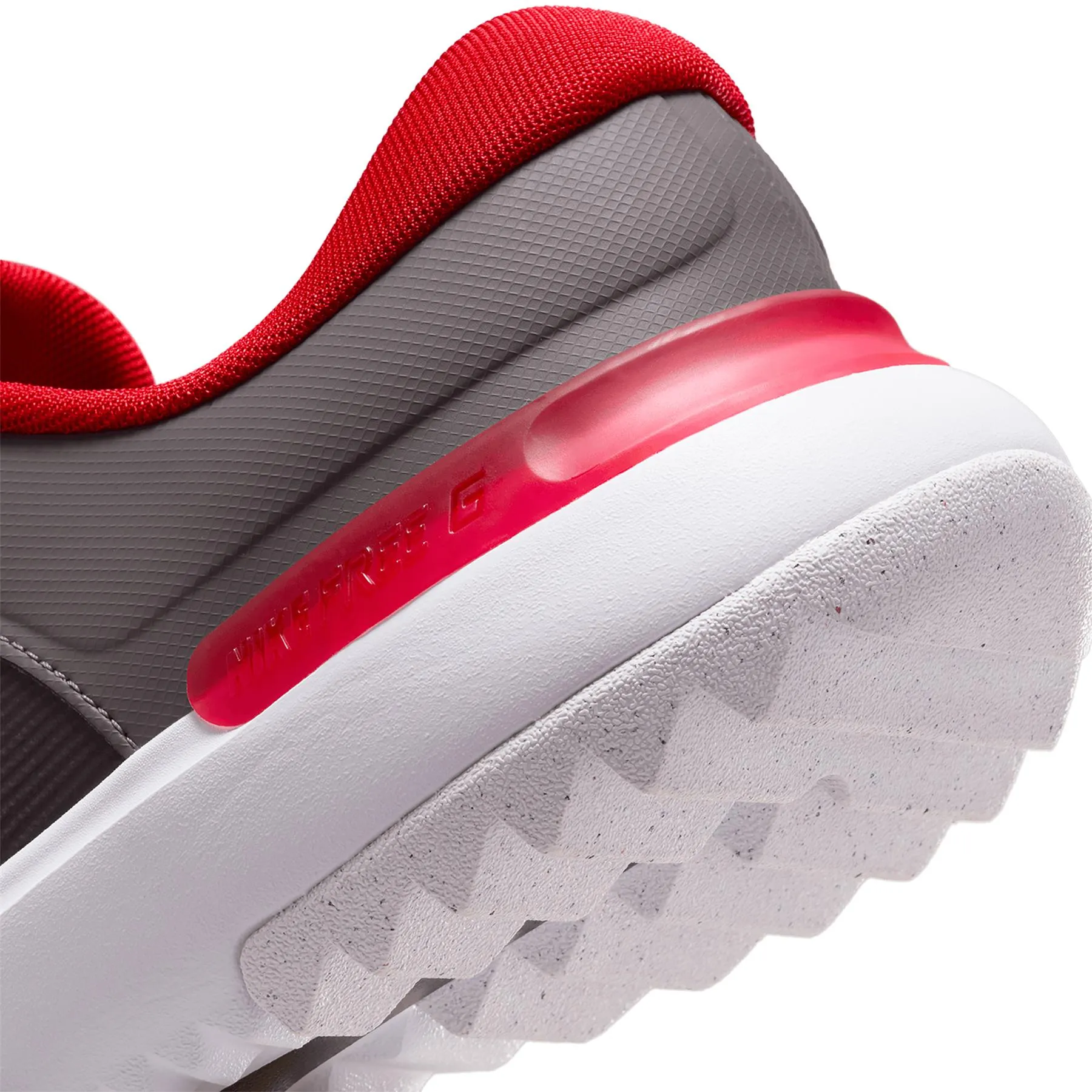 Nike Free Golf Shoes Iron Grey/University Red/Smoke Grey/Black - AW24