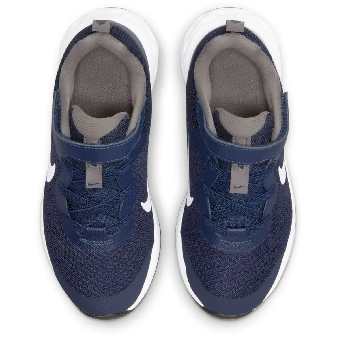 Nike Kid's Revolution 6 Shoes - Midnight Navy / Flat Pewter / White