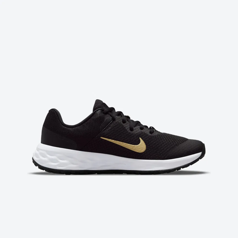 NIKE YOUTH REVOLUTION 6 - BLACK/GOLD