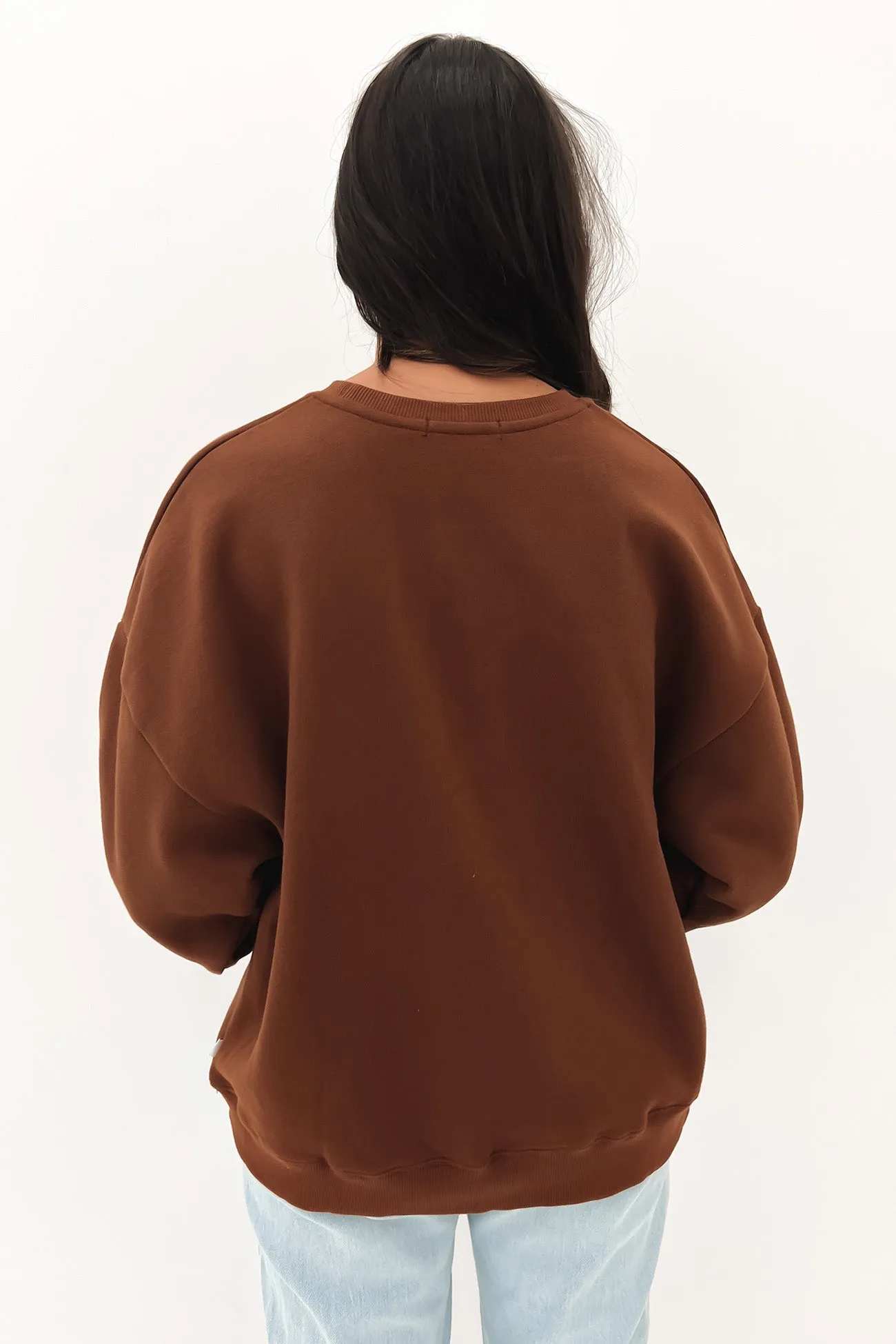 NY Sports Sweater Brown