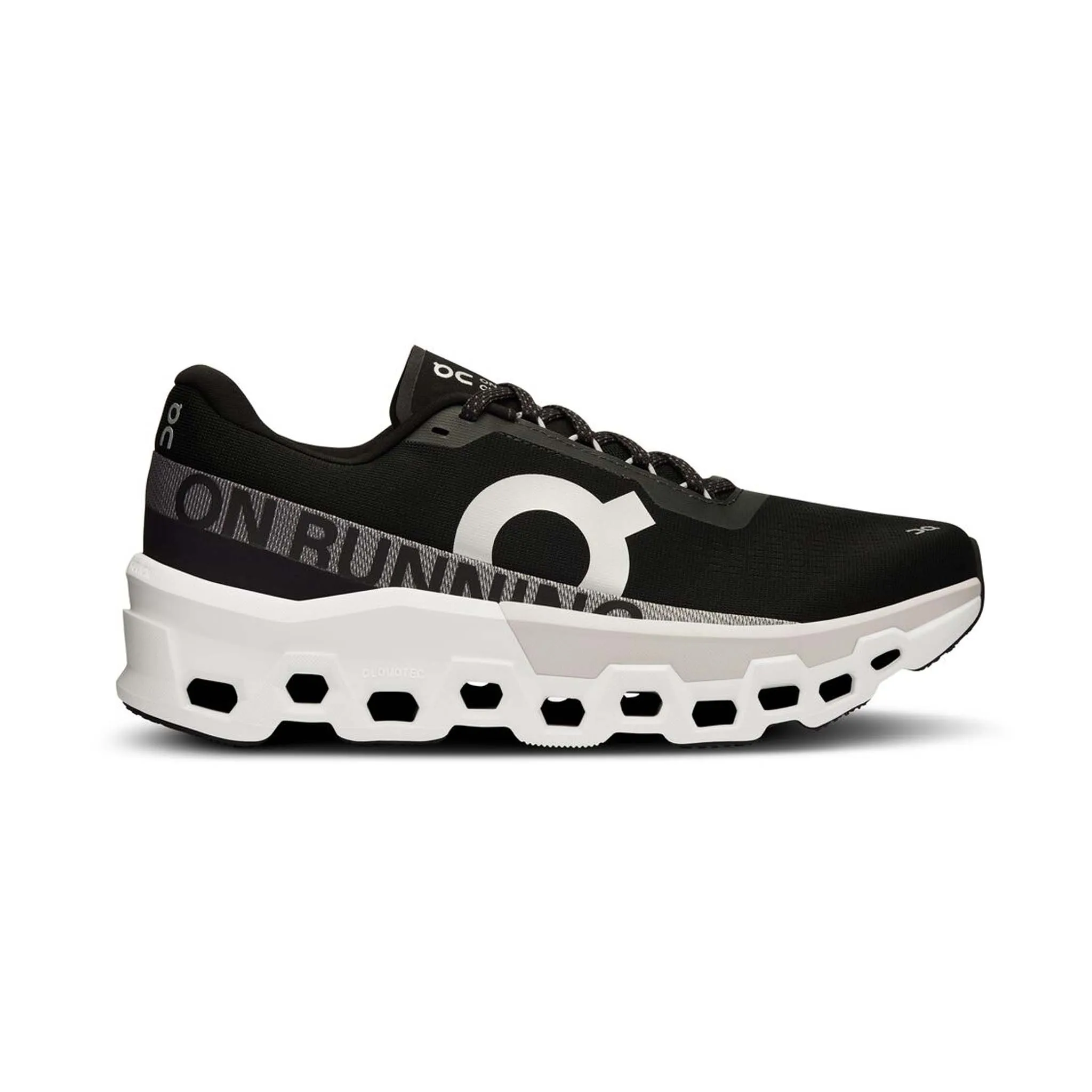 On | Men's Cloudmonster 2 Running Shoes - Black/Frost