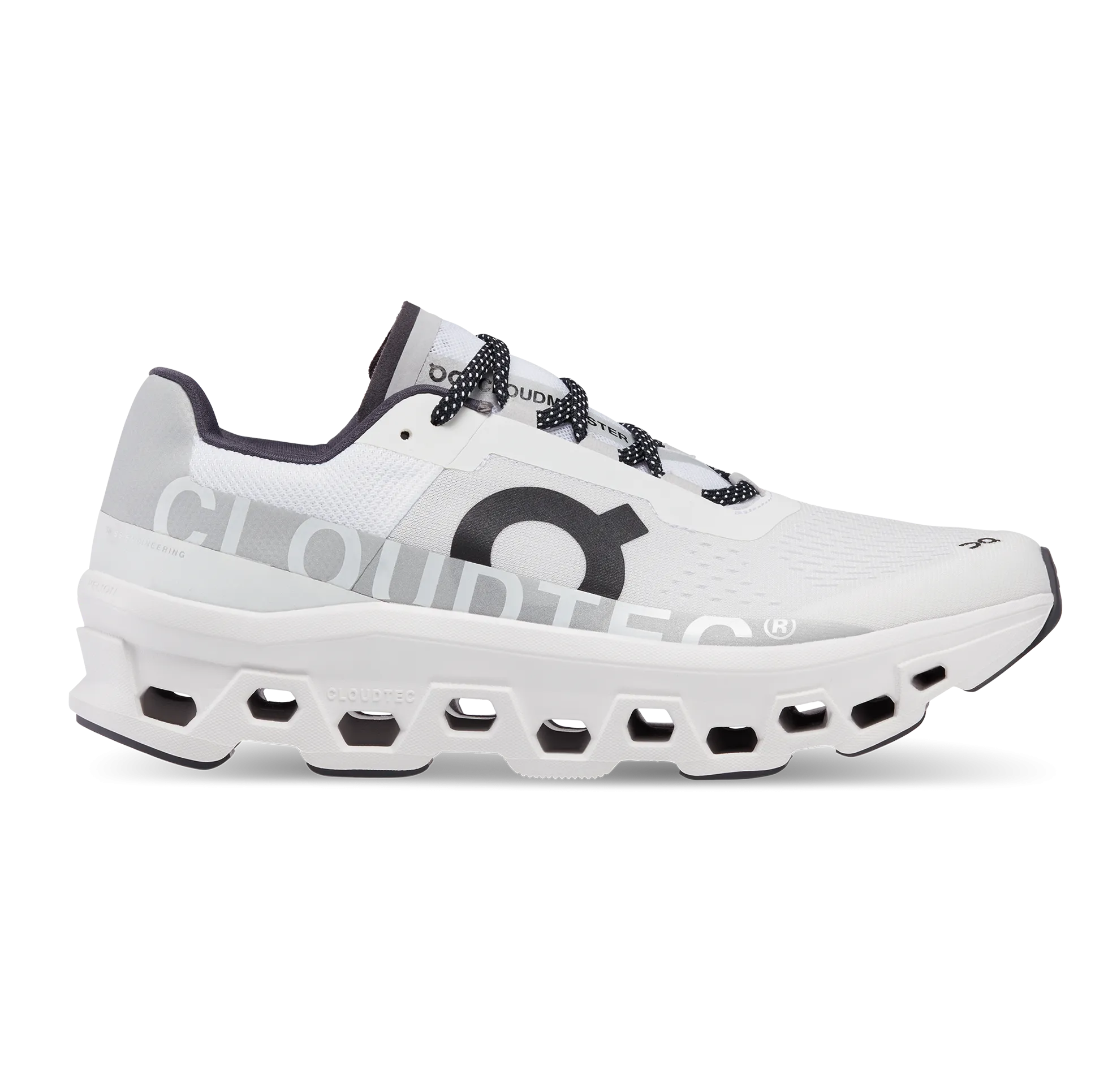 On Running Men's Cloudmonster Shoes - All White