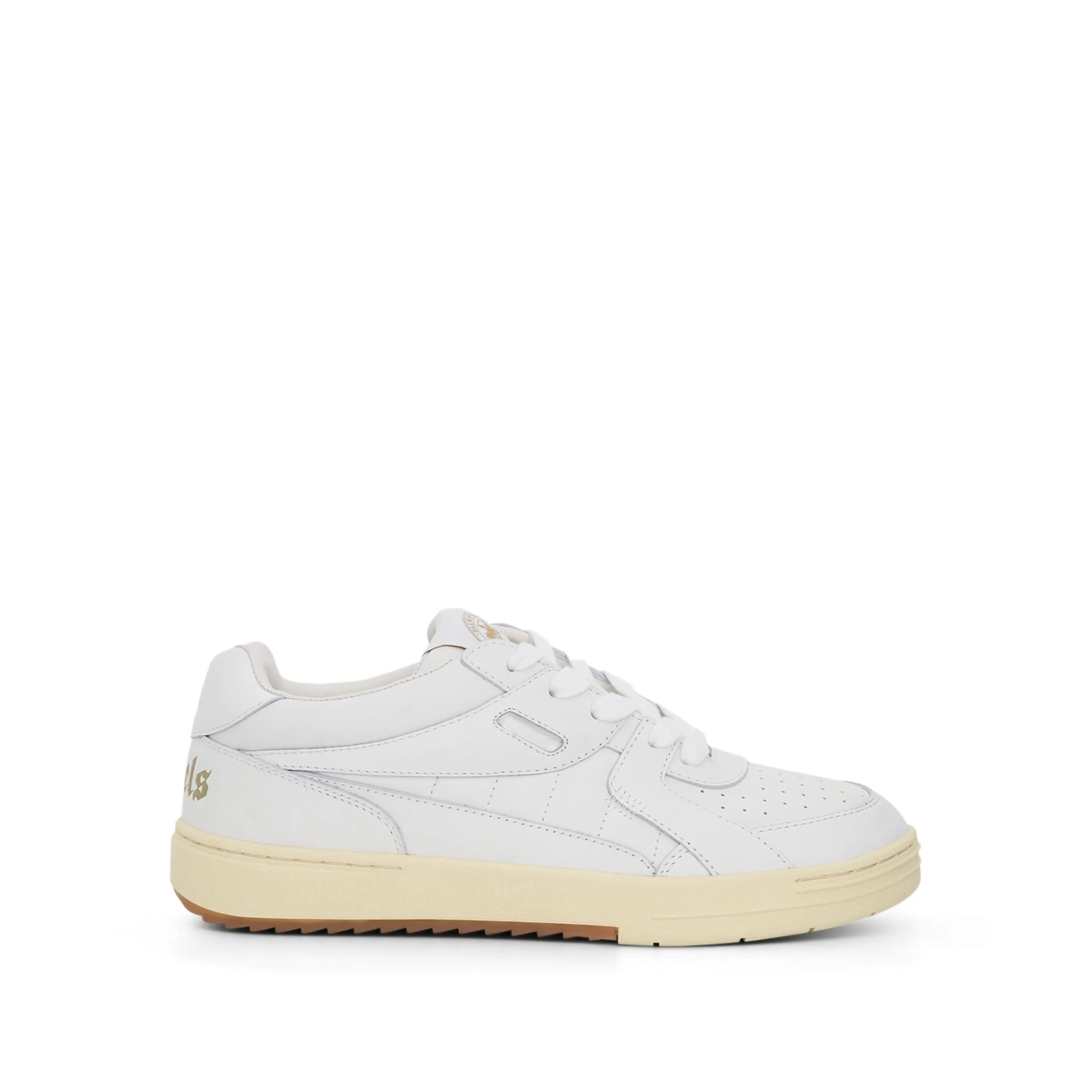 Palm University Lace-up Sneaker in White