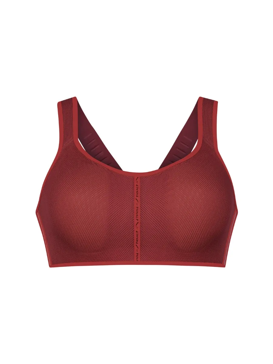 PanAlp Air Sports Bra - Henna/Fiesta