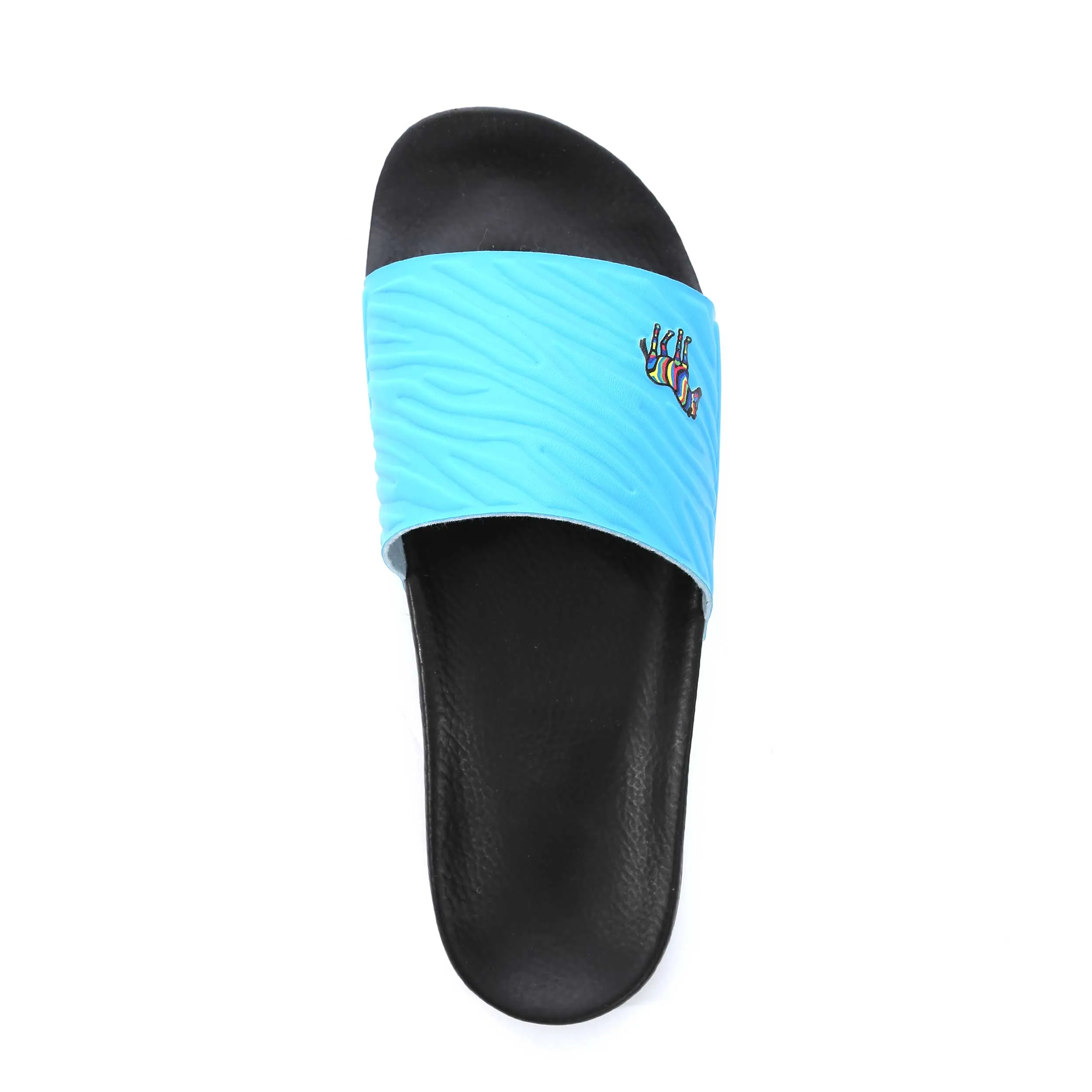 Paul Smith Nyro Zebra Slide in Sky Blue