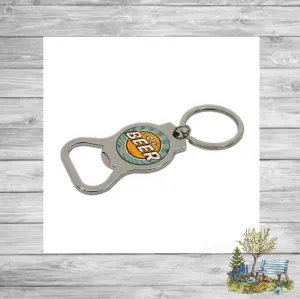 Personalised Bottle Opener Keyring