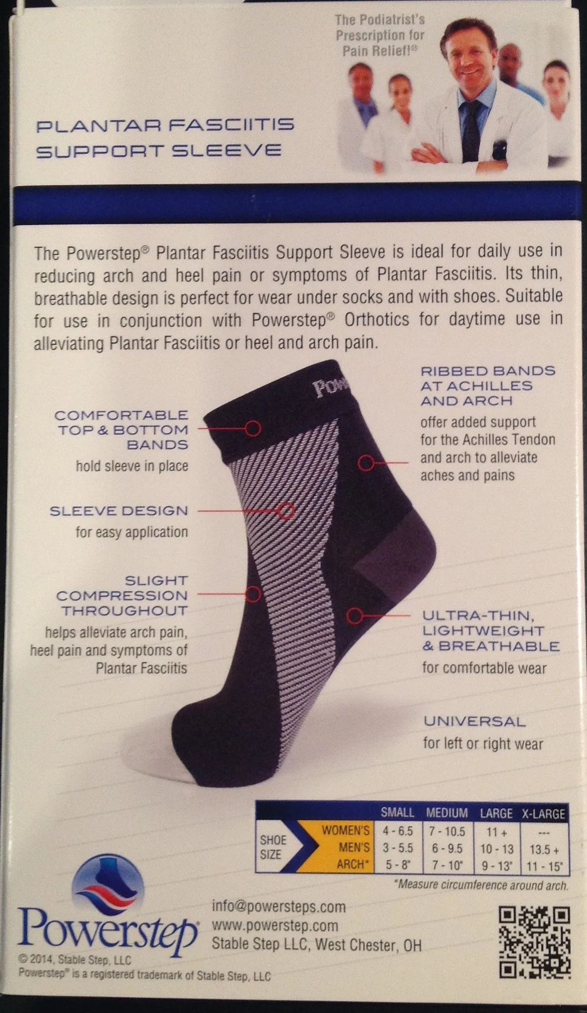 Plantar Fasciitis Support Sleeve