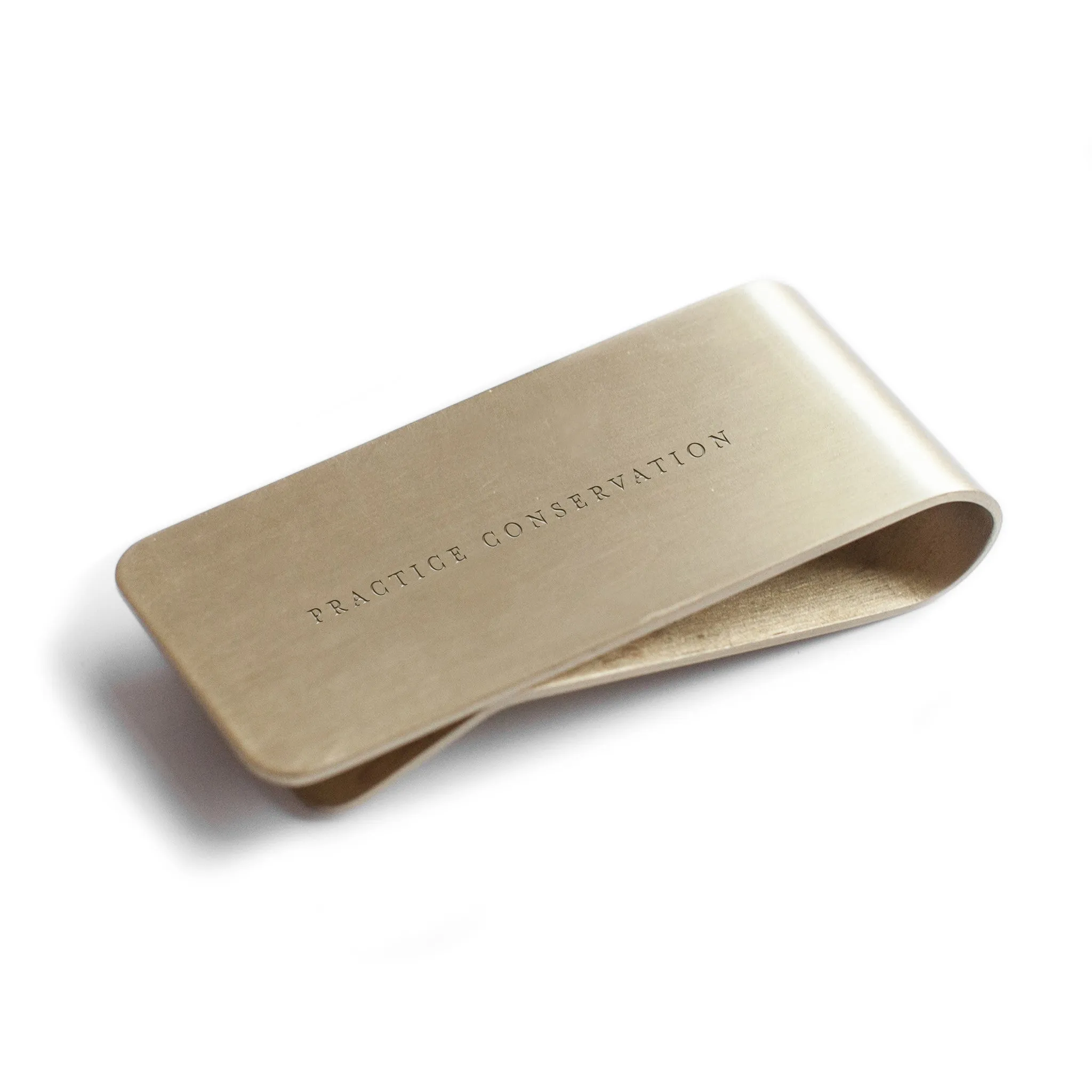 Practice Conservation Money Clip