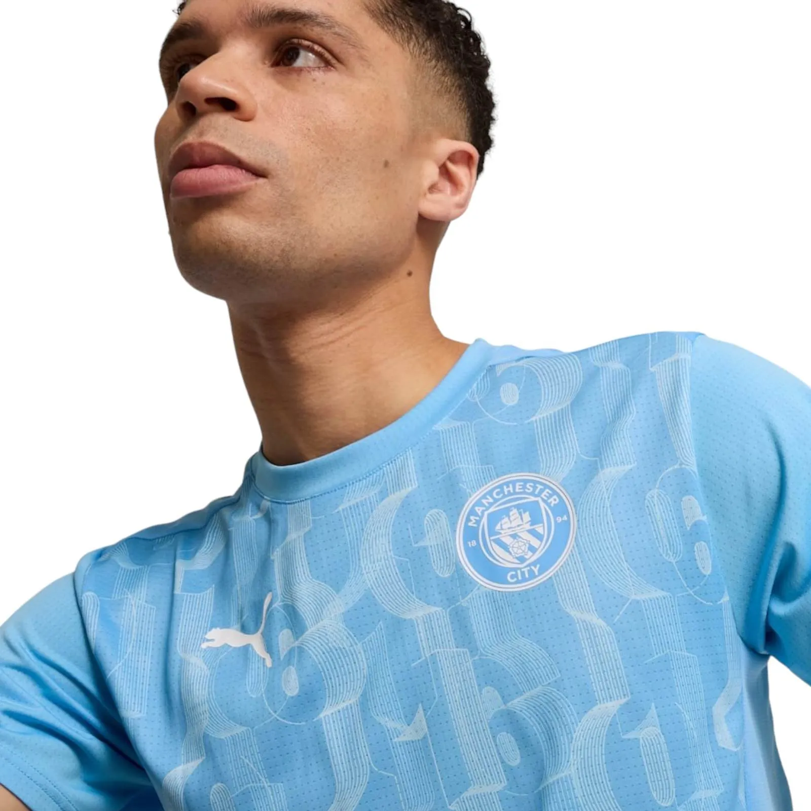 Puma Manchester City 2024/25 Pre-Match Short Sleeved Home Jersey&nbsp;