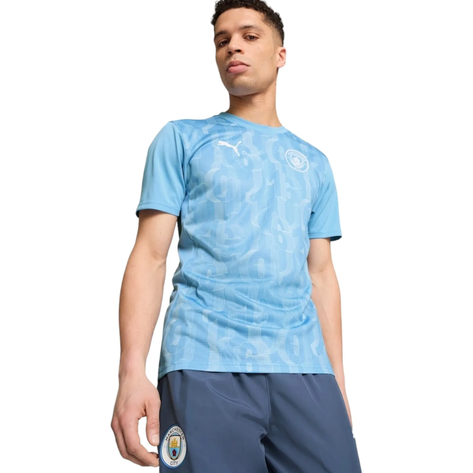 Puma Manchester City 2024/25 Pre-Match Short Sleeved Home Jersey&nbsp;