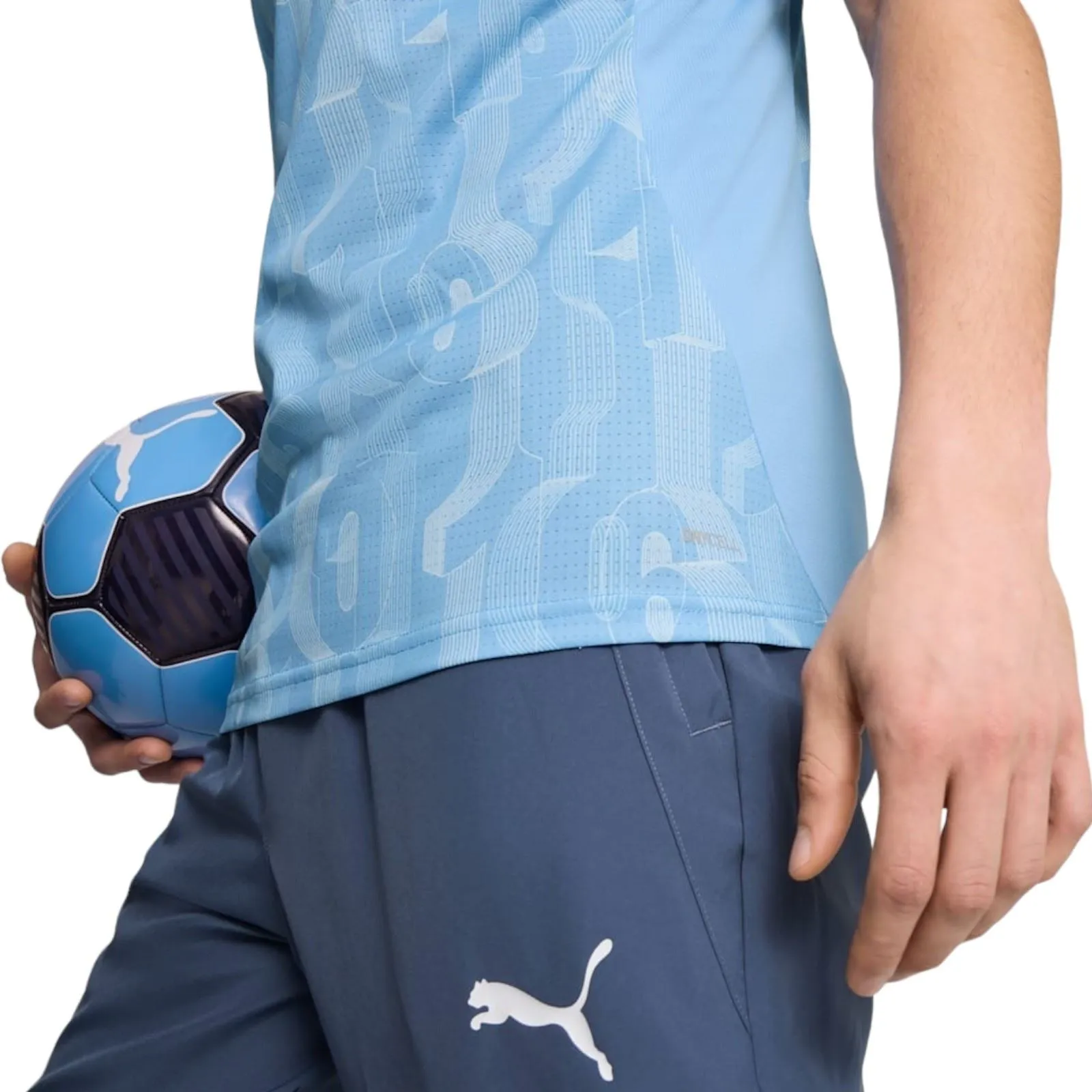 Puma Manchester City 2024/25 Pre-Match Short Sleeved Home Jersey&nbsp;