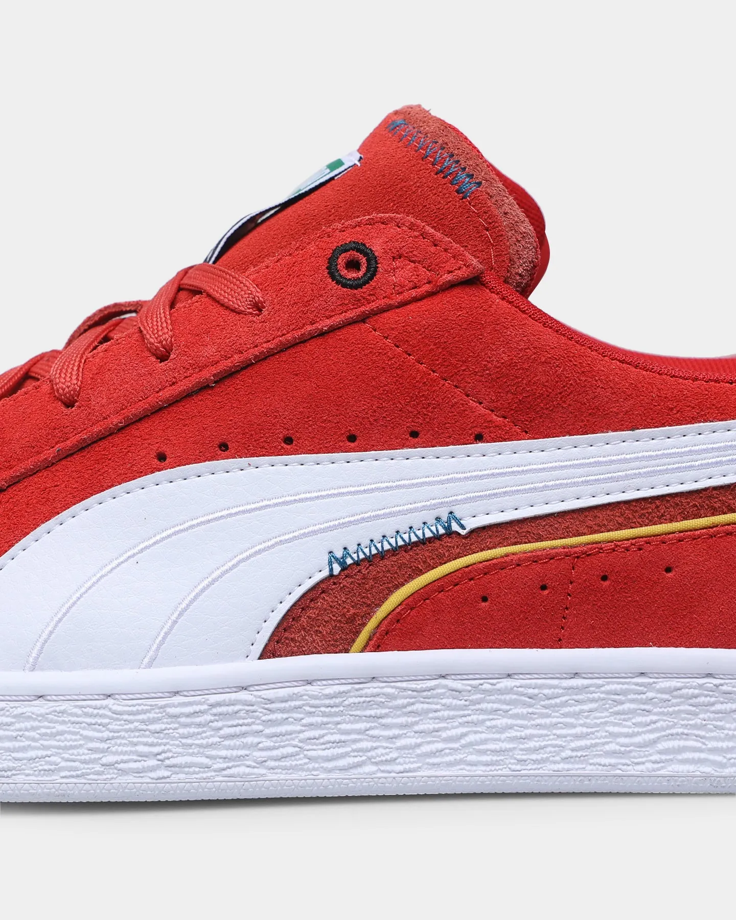 Puma Suede Displaced High Risk Red/Puma White