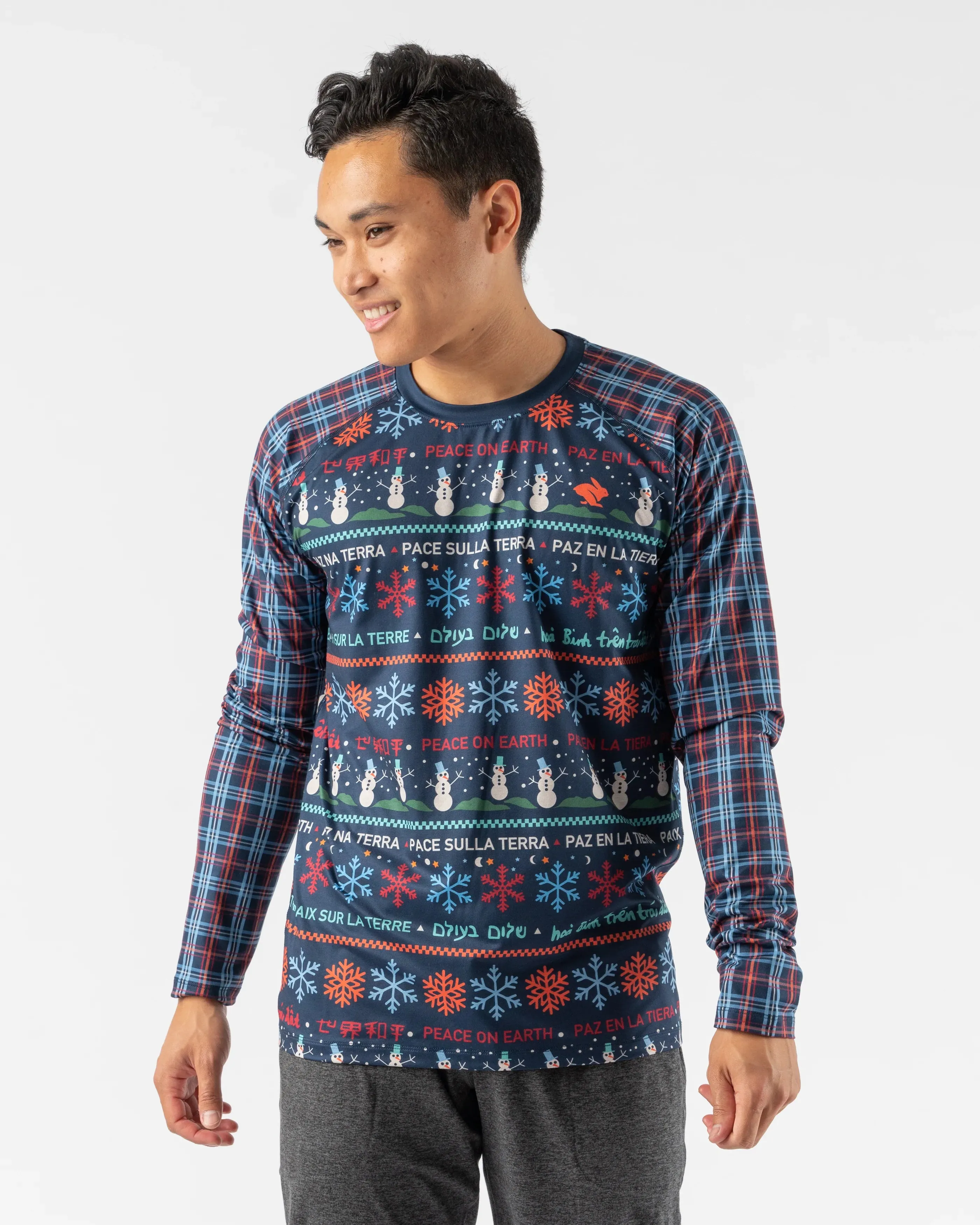 rabbit | Peace on Earth EZ Tee | Men's | Ugly Sweater