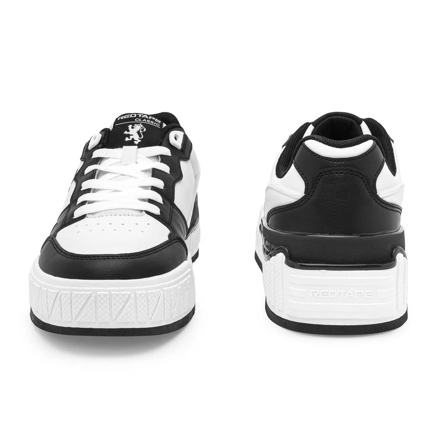 Red Tape Men's Black Sneakers