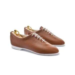 REGENT WHOLECUT SHOE - BROWN