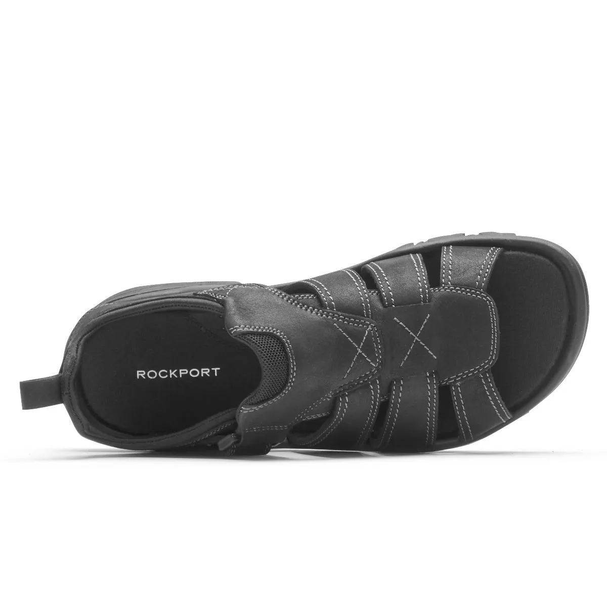 Rockport Men's Springboro Rocklake Fisherman Sandal Black CI9179