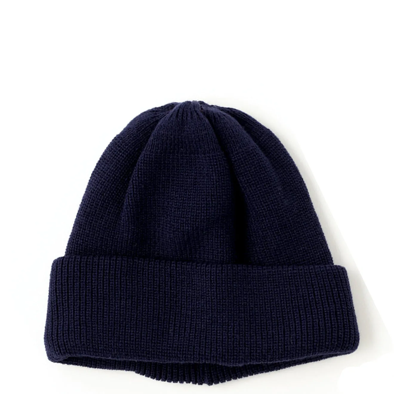 RoToTo Bulky Watch Cap Beanie Navy