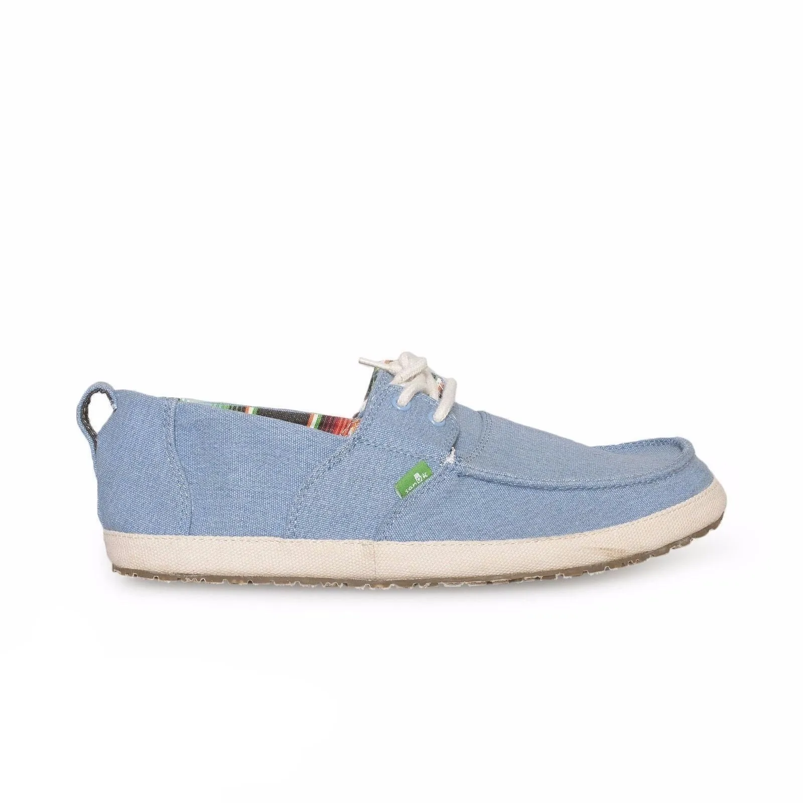 Sanuk Admiral Boat Blue Shoes