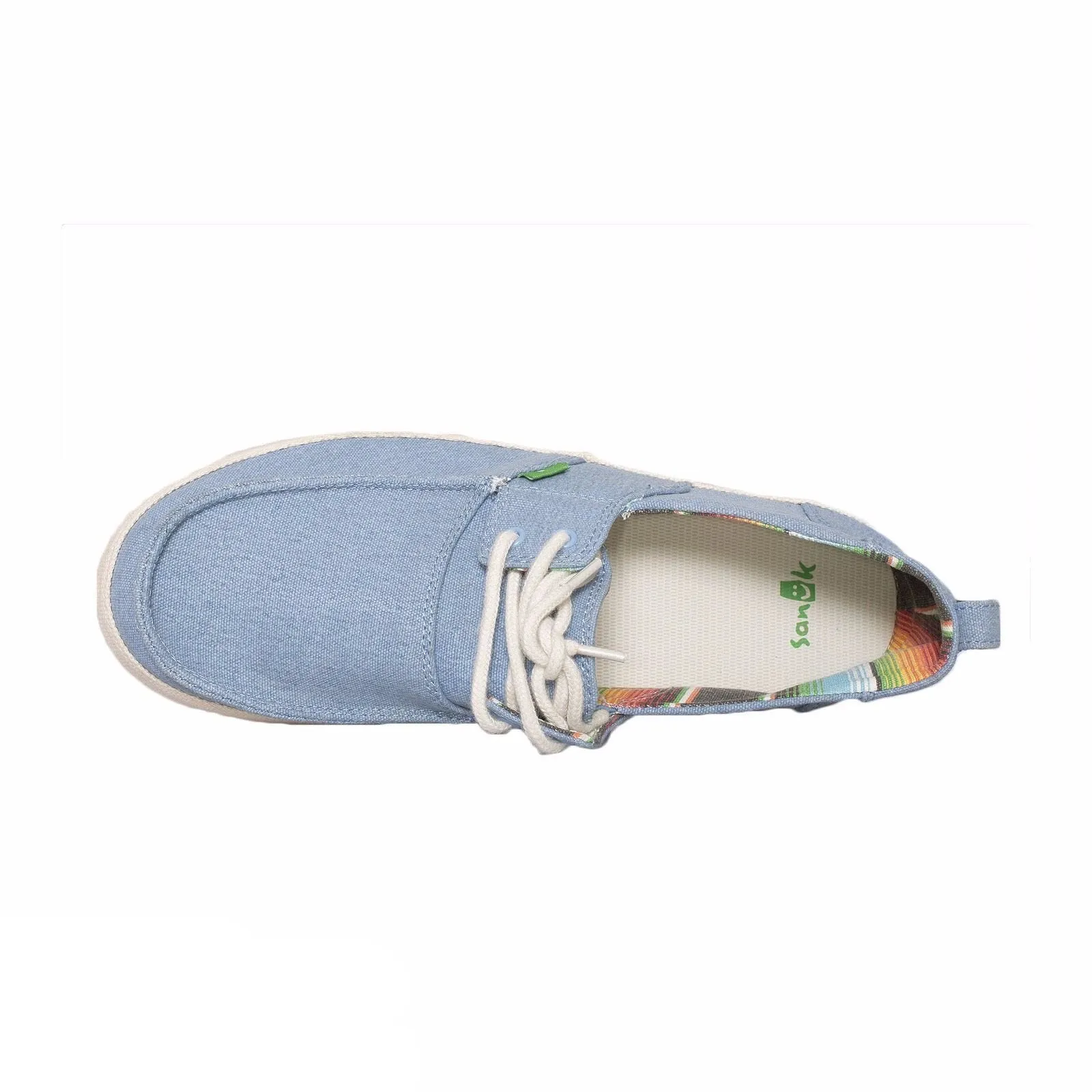 Sanuk Admiral Boat Blue Shoes