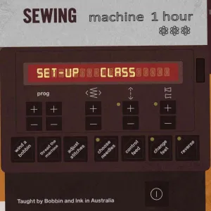 Sewing Machine Set-Up Class