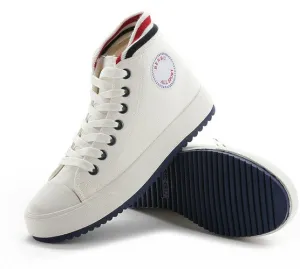 SH364 - Korean High top Canvas Shoes