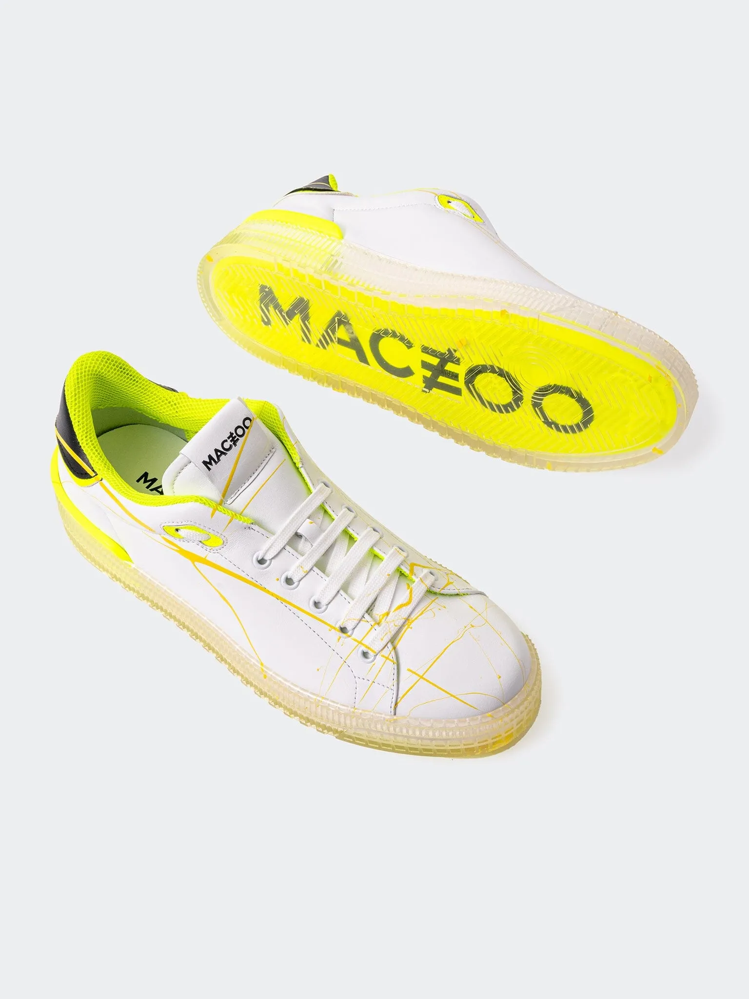 Shoe Casual Transparent Yellow