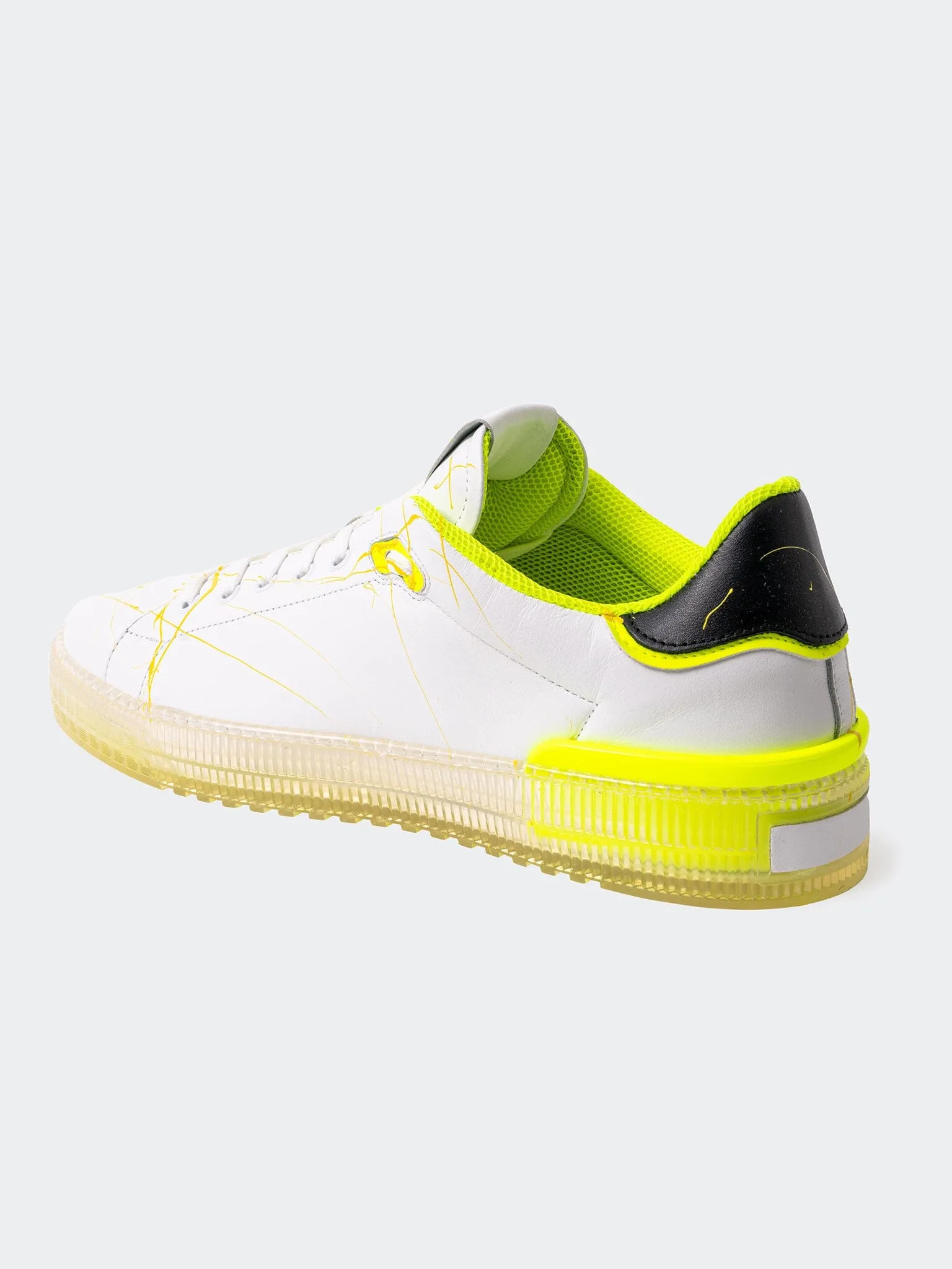 Shoe Casual Transparent Yellow