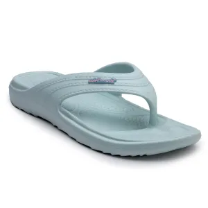 SOLETHREADS Ortho ELITE | Durable | Sturdy | Light | Comfortable | Shock Absorbent | Slippers | Flip Flops for Women | L.BLUE | 7UK