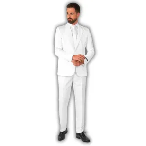 Solid White Suit