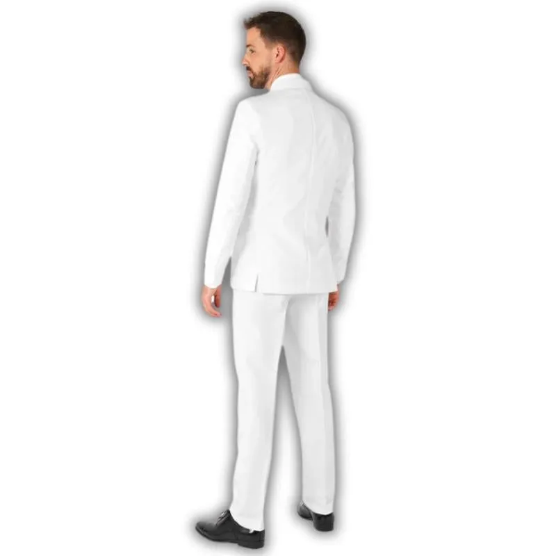 Solid White Suit