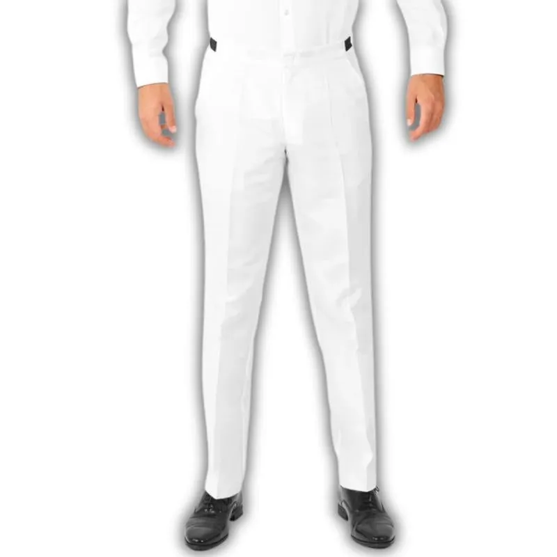 Solid White Suit