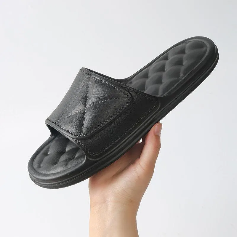 Summer Slippers Plaid Design Bath room Slippers For Women Shoes