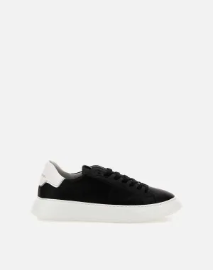 Temple Low Man Veau Sneakers in Black