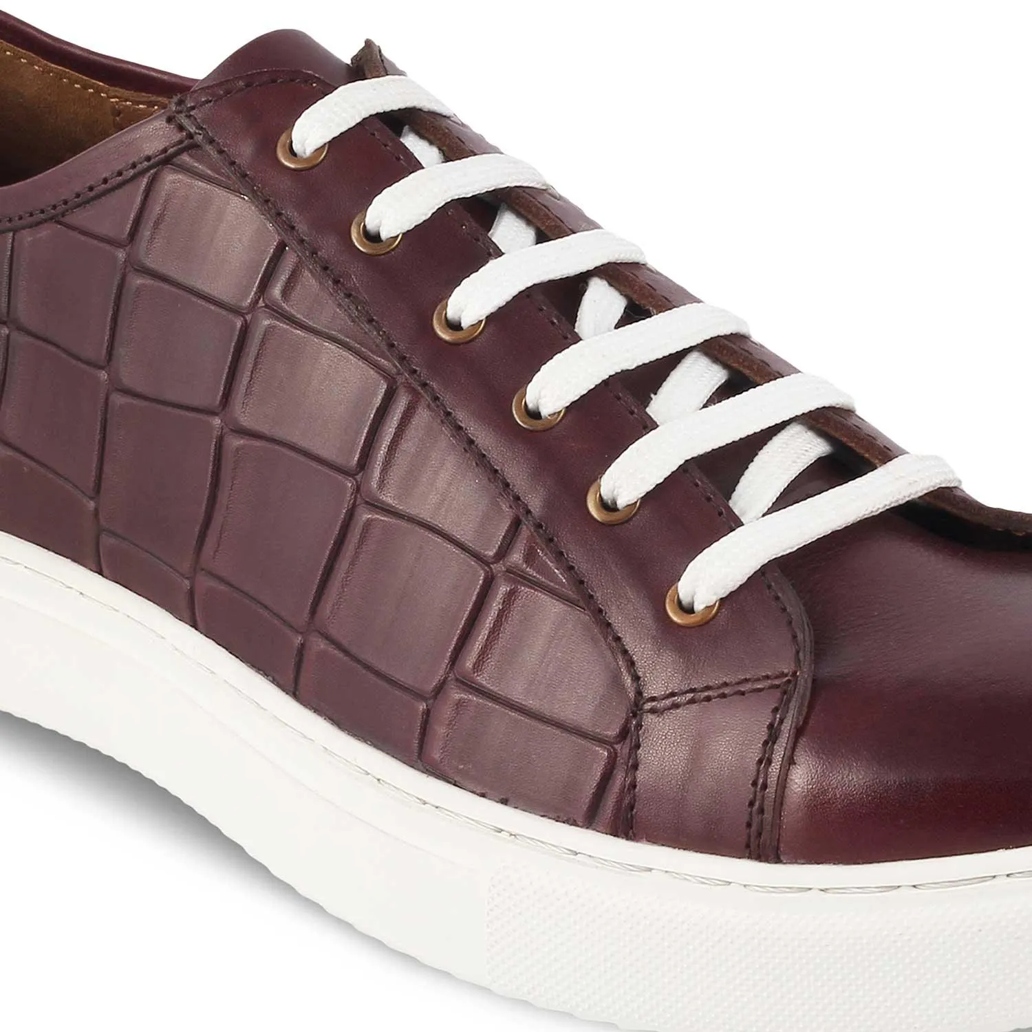 The Krun Wine Men's Sneakers Tresmode