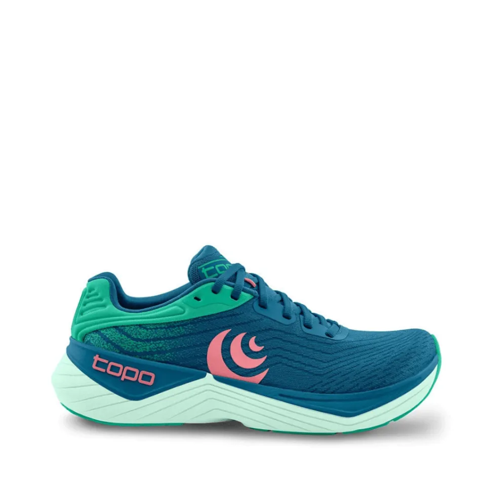 Topo Women's Ultrafly 5 Running Shoes Blue/Aqua AW24