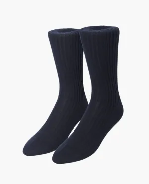 Twin Pack Navy Socks