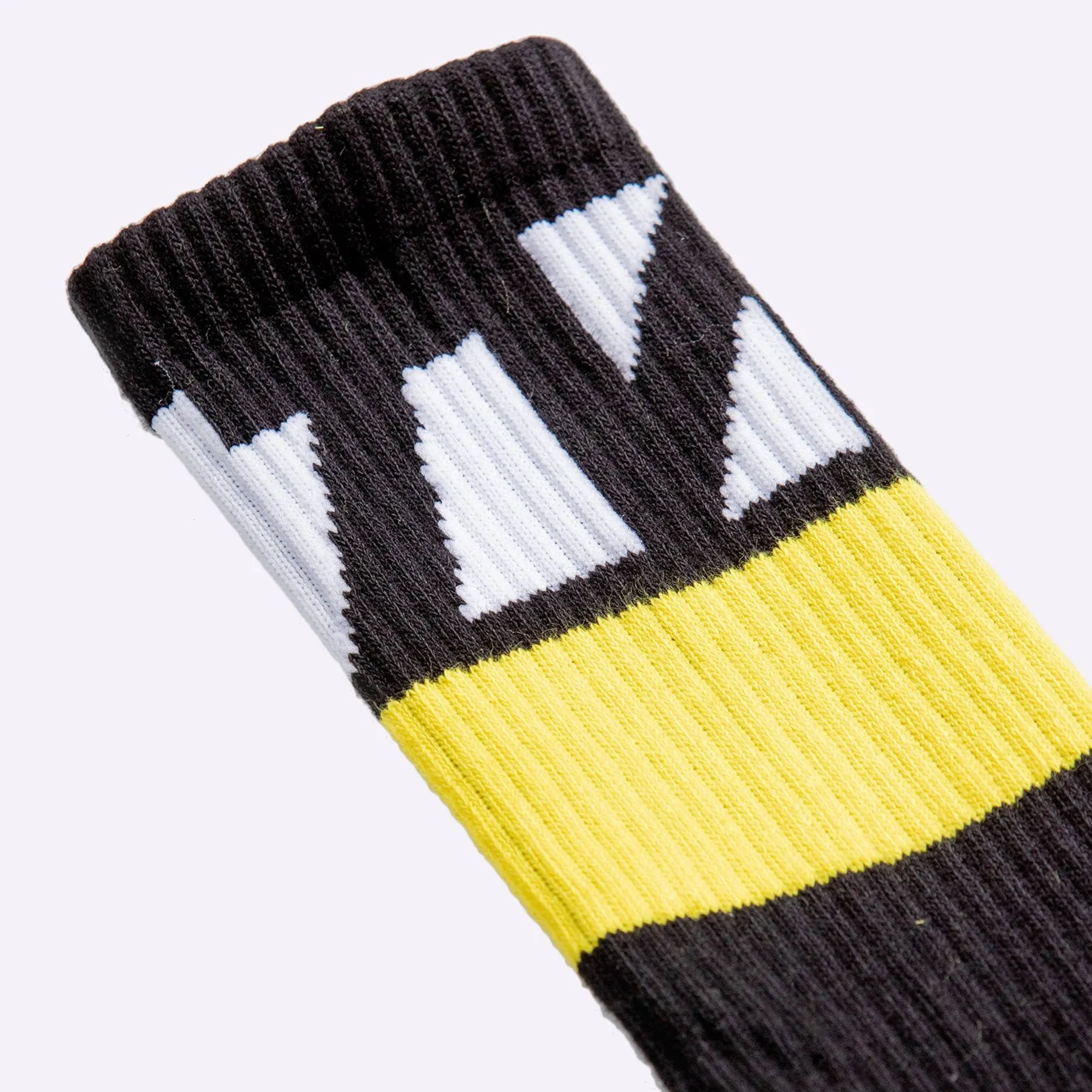 TWL - EVERYDAY CORE SOCKS - BLACK/YELLOW/WHITE