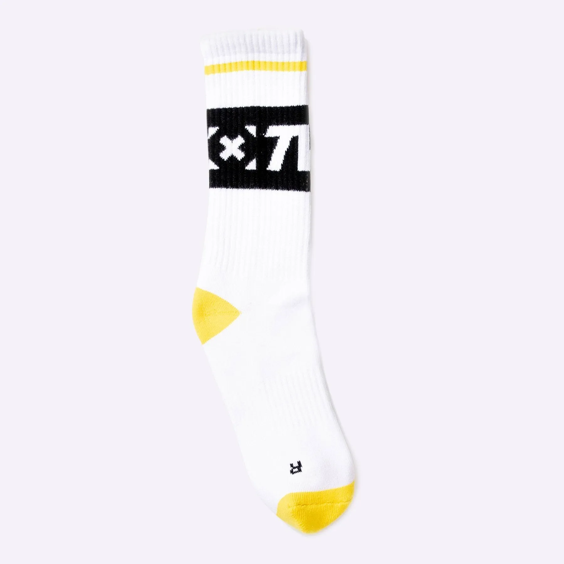 TWL - EVERYDAY CORE SOCKS - WHITE/BLACK/YELLOW