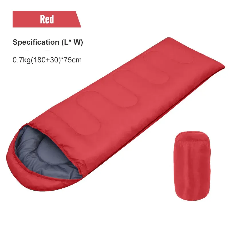 Ultra-Light Camping Sleeping Bag: 4-Season Warmth (Waterproof & Cotton)