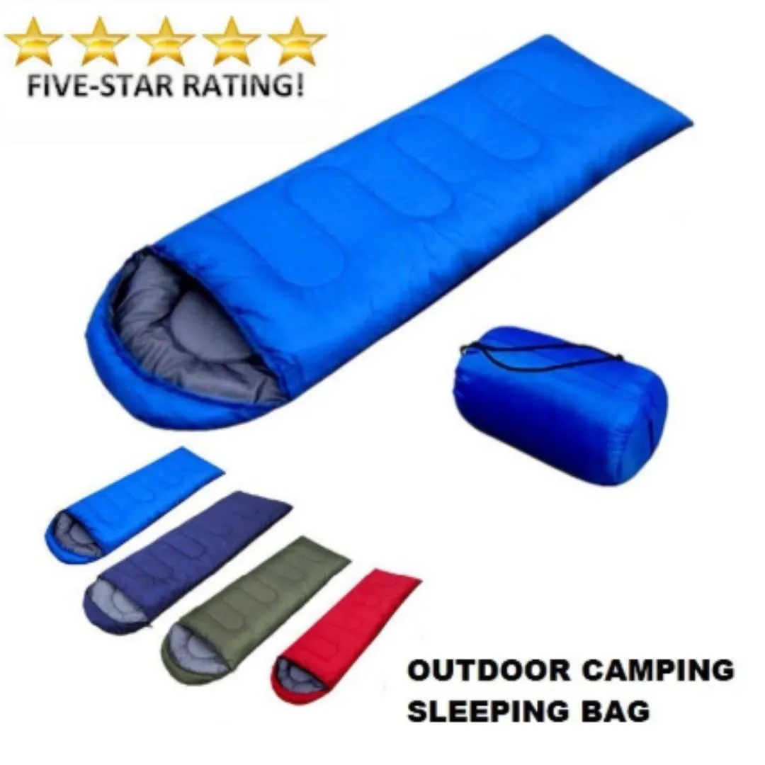 Ultra-Light Camping Sleeping Bag: 4-Season Warmth (Waterproof & Cotton)