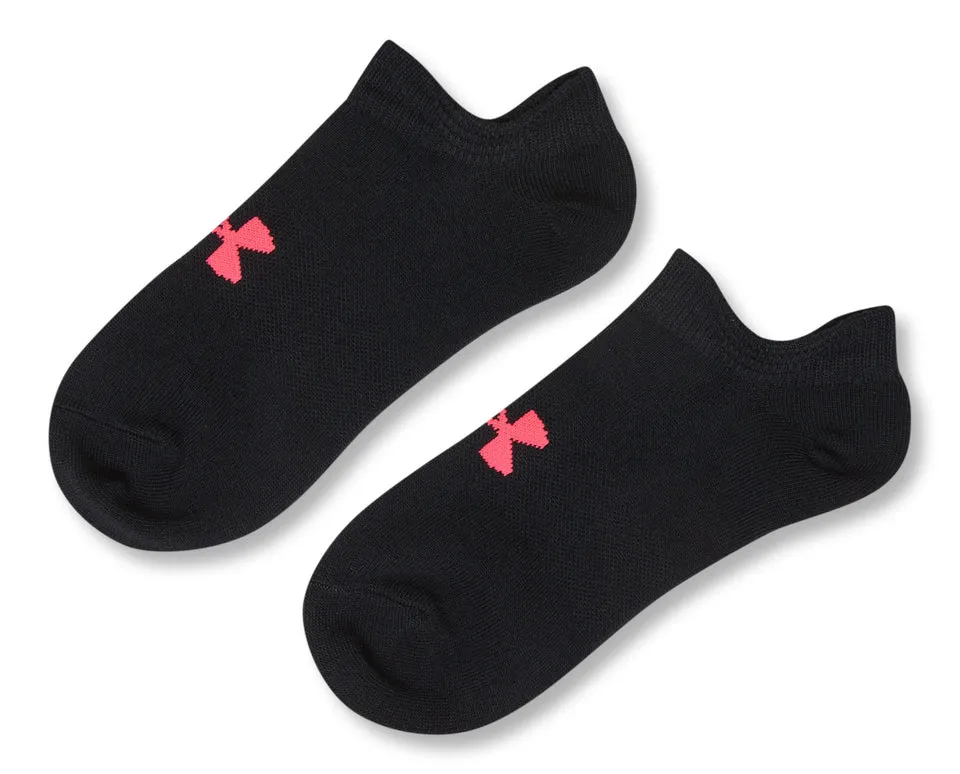 Under Armour Socks - Women's Essential No Show 6 Pack