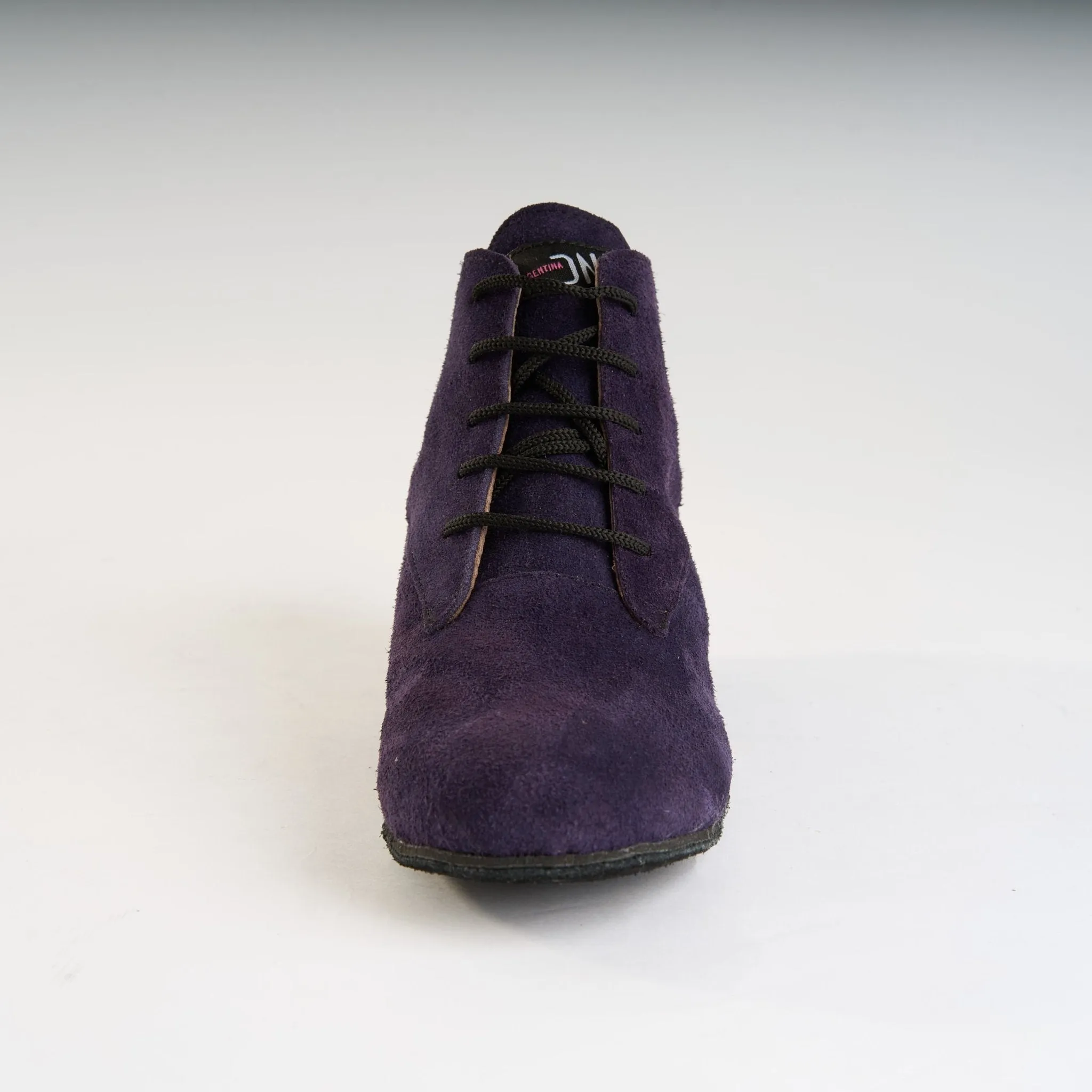 Velvet Violet Suede - Handmade Tango Trainers - Tita 9633