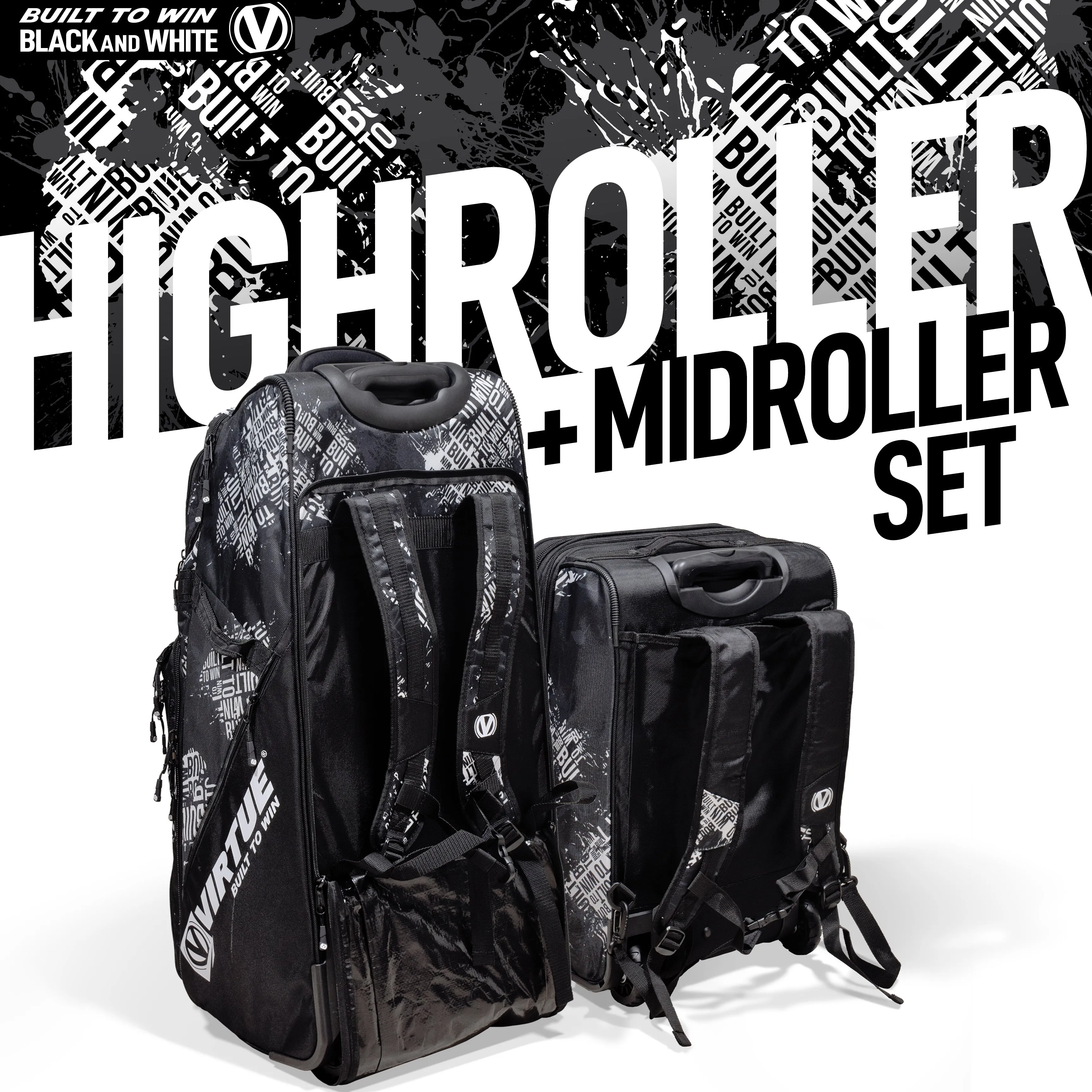 Virtue High Roller & Mid Roller Set   8 Hi-Cap Flip Lid Pods