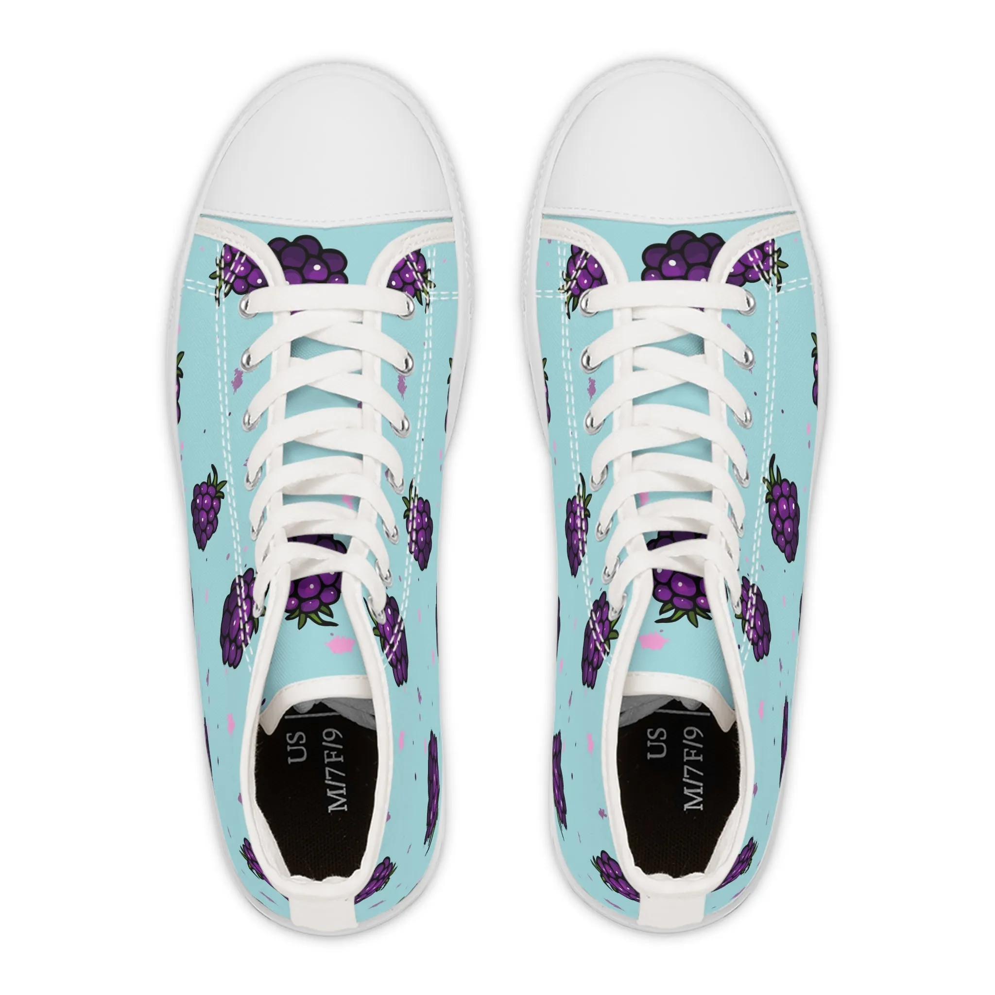 Wild Berries Women's High Top Sneakers