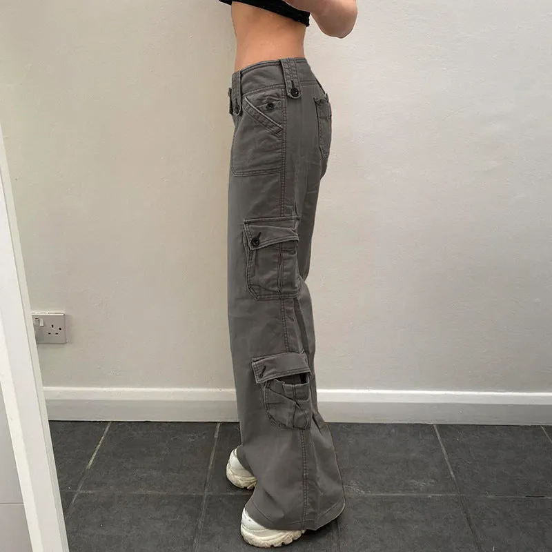 women Straight Street Casual Pants