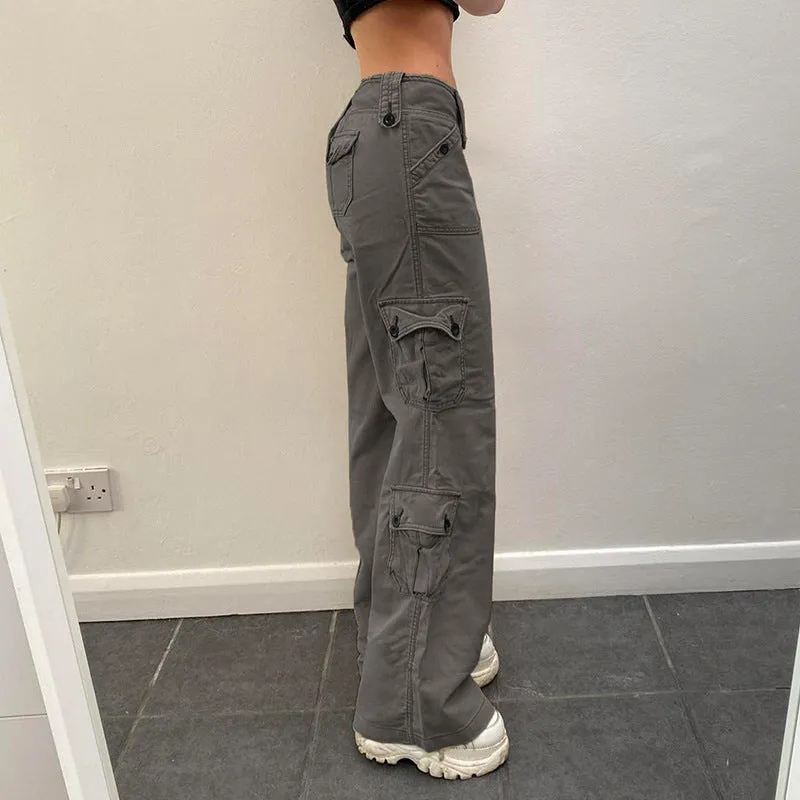 women Straight Street Casual Pants