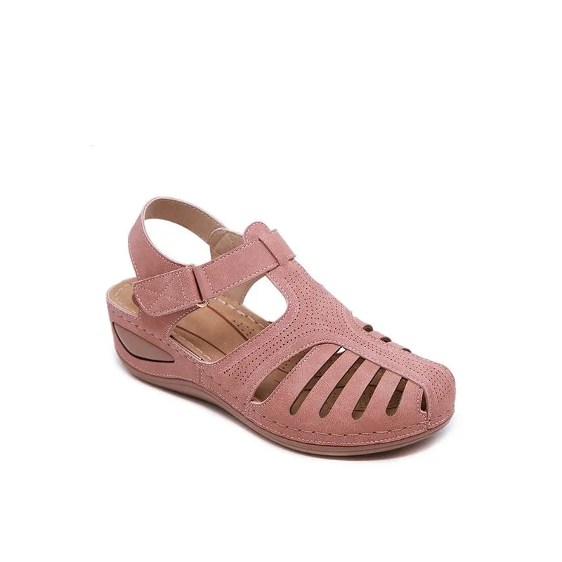 Women Vintage Wedge Sandals