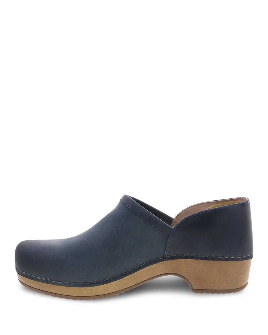 Women's Dansko Brenna Color: Navy Burnished Suede