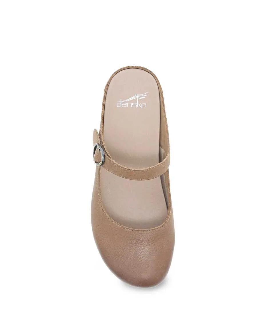 Women's Dansko Bria Color: Tan Burnished Nubuck