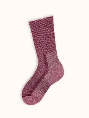 Women's Moderate Cushion Crew Hiking Socks